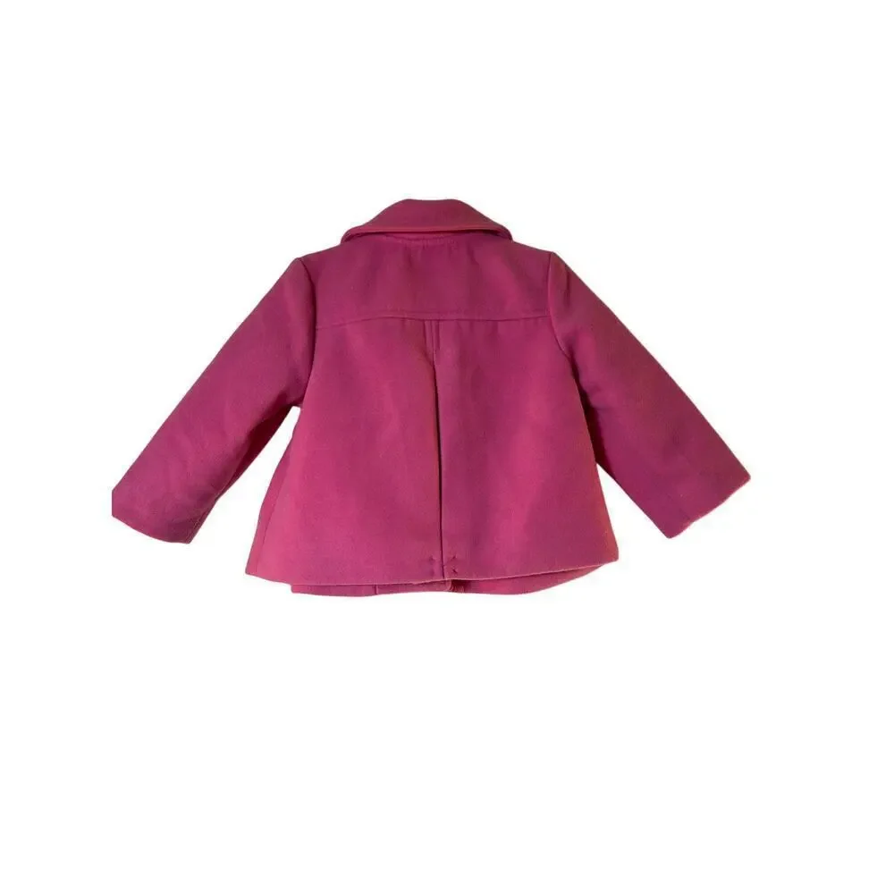 BABY GAP Girl’s Pink Peacoat / Size: 12-18 Months